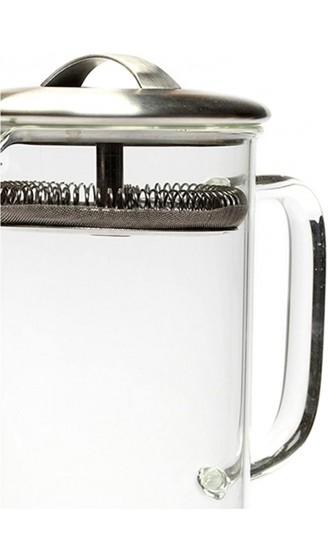 P & T Cylinder Pot Hitzebeständige Borosilikatglas Teekanne modernes Design für heiß und kalt gebrauten Tee groß 1.000ml 33.8oz - B07DKBB153W