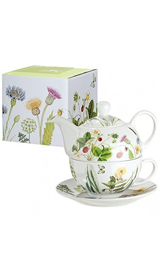 Teekanne aus Porzellan mit Blumendekor Wild Flower - B06XQ9D3FVW
