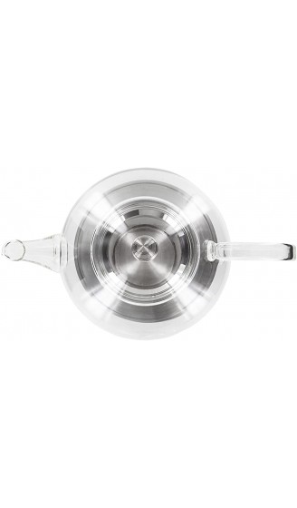 Trendglas Jena Teekanne MIKO im klassischen Design inklusive Edelstahlsieb 1.2 L - B00782PVVG3