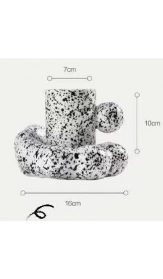 Kaffeetassen mit Wolkenform Untertassen Espresso Tassen Set mit Untersetzer für Schwarzer Kaffee Eiskaffee Espresso Color : D - B09SL3Y27DR