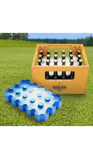 Monsterzeug Bierkasten Eisblock Bierkühler Eiswürfelform für Bierkästen mit 24 Flaschen x 0,33 l Geschenkidee für Biertrinker - B07VZN6P67O