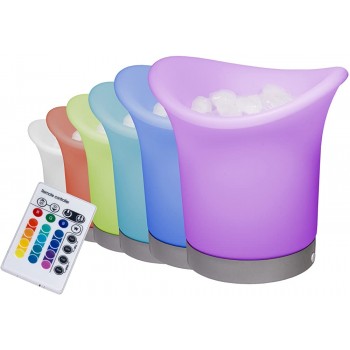 My Home LED-Flaschenkühler mit Farbwechselfunktion und Fernbedienung - B01FSNFTZ45