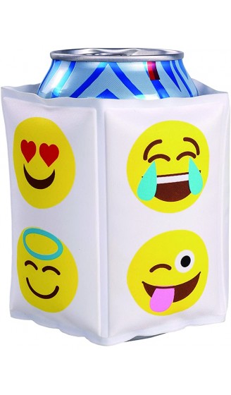 Vin Bouquet FIE 214 Kühlmanschette mit Emoticons Nylon Mehrfarbig 11.5 x 10.5 x 2.5 cm bunt 11.5x10.5x2.5 cm - B06X91G36PY