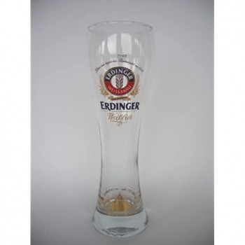 6er Set Erdinger Weißbier Weizenbierglas 0,5L mit Stadt Dekor - B00JE9WKTW5