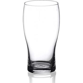 Amisglass Biergläser 6er Set Tulpen Gläser 600ML Klassisches Design Gläser Set für Bier Wasser Saft oder Cocktail Pub Bierglas für Biertrinken Perfekt für Zuhause Restaurants und Partys - B082KSLX7PL