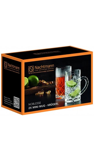 Spiegelau & Nachtmann 2-teiliges Bierkrüge-Set klein Krügerl 250 ml Noblesse 0098855-0 - B071VSQ9MQS