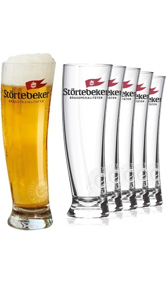 Störtebeker Biergläser 0,3 l | 6 Weizengläser im Sydney Segelglas Design | Weizenbiergläser 0,3 l | Störtebeker Gläser als tolles Bier Geschenk - B08VJLM4DQ4