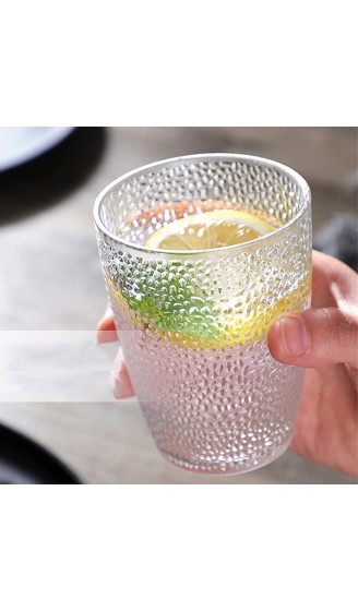 4-er Set 350ml Kunststoff Gläser BTONGE Acryl-Trinkgläser Unzerbrechlich Plastikbecher Trinkbecher Teetasse für Camping Wasser Kaffee Milch Whisky Wein Wodka Cocktail - B095KB8NSL2