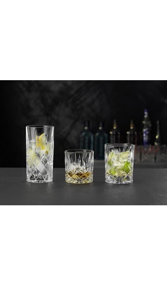 Spiegelau & Nachtmann 4-teiliges Longdrink-Set Kristallglas 375 ml Noblesse 89208 - B007K0GJSA4