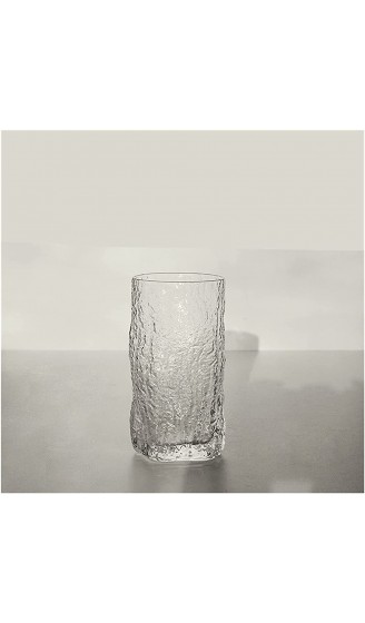 chenchen Japanischer einzigartiger Trinkglasbecher Milchglas hitzebeständig rund Glas für Frühstück täglichen Bedarf Farbe: D - B09JMX2KBYH