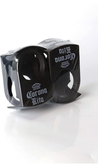 TIPSY UMBRELLA Corona-Rita Margarita-Halter – 4 Stück schwarz - B095HC55RQX