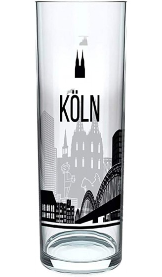 3forCologne Kölschglas | 6er Pack je 0,2ml | Kölsches Grundgesetz & Kölner Dom |Biergläser Kölner-Stangen Trinkgläser - B08DR5Y8VKC