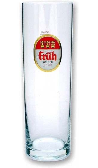 6 Früh Kölsch Stangen Kölschstangen Gläser Glas Neu - B002G3O33EQ