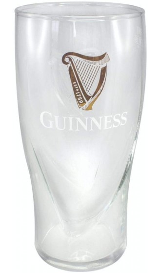Guinness 20oz Gravity Pint Glass by Guinness - B00BJOHRKCA