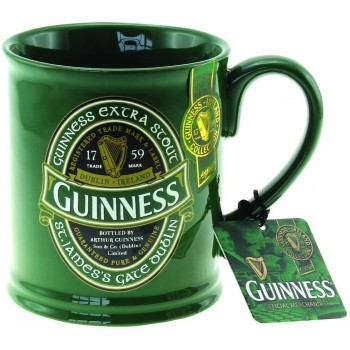 Guinness Green Collection Tankard Mug by Guinness Official Merchandise - B01CC40SVWJ