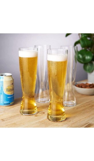 Spiegelau & Nachtmann 4-teiliges Pilsstangen-Set Kristallglas 425 ml 4991970 Beer Classics - B013R6EL8K1