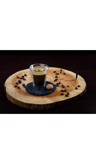 bloomix Milano Espresso 80 ml doppelwandige Thermo-Kaffeegläser im 2er-Set - B00LWWMSDCS