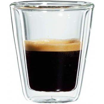 bloomix Milano Espresso 80 ml doppelwandige Thermo-Kaffeegläser im 2er-Set - B00LWWMSDCZ