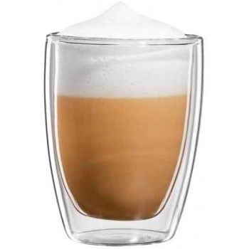 bloomix Roma Cappuccino 200 ml doppelwandige Thermo-Kaffeegläser im 2er-Set - B00A3NGWC4E