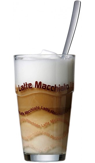 Ritzenhoff & Breker Latte Macchiato Gläser-Set 4-Gläser und 4 Löffel - B00NFJ98OW8