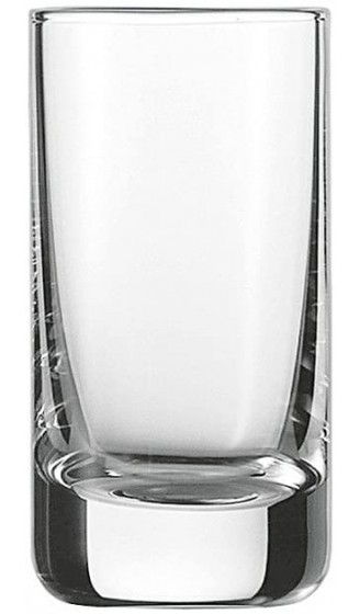 Schott Zwiesel Convention Schnapsglas Glas transparent 6 Stück 1er Pack 6 - B00237UTIGP