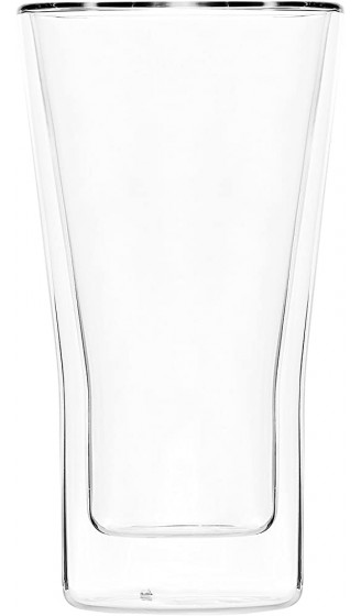YEM 6 x 350ml doppelwandige Thermo-Gläser für Latte Macchiato Cocktails Desserts Tee Glas-Set Doppelwandgläser MOJO - B07B8L3X61H
