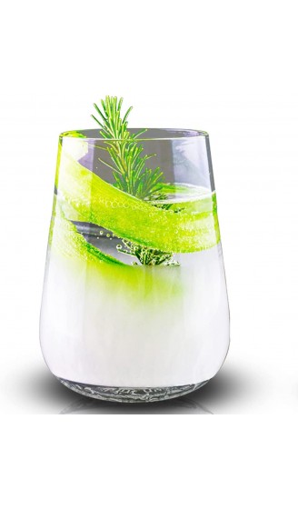 1 x 300ml selbstkühlendes Glas von CoolDownDrink Vergiss Eiswürfel Kühle Deine Getränke ohne diese zu verwässern. Dadurch bleibt der wahre Geschmack erhalten. Perfekt für Apéros Gin & Cocktails - B09R84ZVNPX