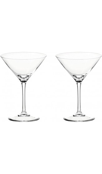 Leonardo Gin Cocktail-Gläser Set 2 Stück Cocktail-Glas mit Stiel spülmaschinenfeste Cocktail-Kelche Cocktail-Schalen 2er Set 200 ml 069421 - B07JYBSFPKN