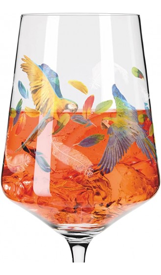 RITZENHOFF SOMMERRAUSCH Aperitifglas #11 von August Loibner aus Kristallglas 544 ml spülmaschinengeeignet in Geschenkverpackung - B09WRJ51QWM