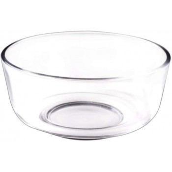XMcKJ Glassalatschale Einfachheitssuppenschalen transparente Plattenschüsselplatte Glaswaren Fruchtbehälter ideal zum Serviersalat Popcorn Chips Dips Gewürze - B09P9N2CZLW