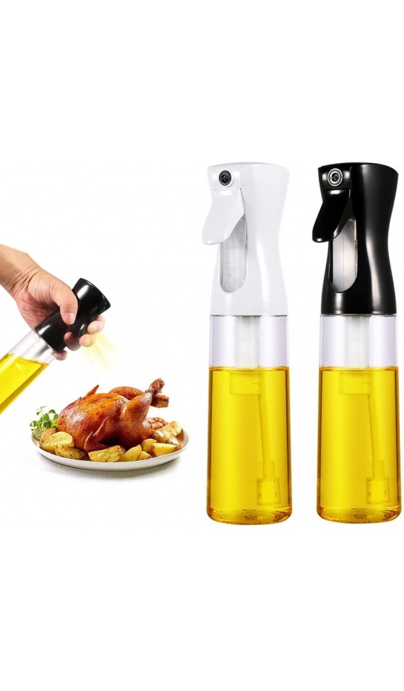 Grevosea Olivenöl Sprüher Ölspray zum Kochen BBQ Kochen Sprühflasche 200ml 300ml Öl Sprühflasche für Küche Kochen BBQ Backen Grillen Braten Salat - B09RZTZT1B5