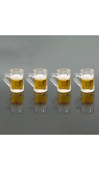1:12 Puppenhaus Miniatur Eured Bier Becher 12 Stücke Tassen Realistische Aussehen Bier Modell Zubehör - B09SCTY1NPP
