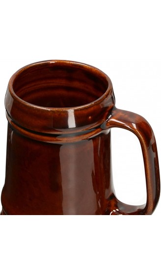 KOTARBAU® Keramik Bierkrug 0,5 L für Wein Bier Getränke Steinbierkrug - B09K7K1L28L