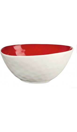 Bowl Red White - B01M11PSQ2R
