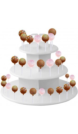 YeenGreen Cupcake Ständer 3 Etagere Acryl Tortenständer Hochzeit Cupcake Ständer Muffinständer Cupcake Cupcake Tortenplatte für Geburtstag Baby Party Kaffeetafel - B091B39L1DW