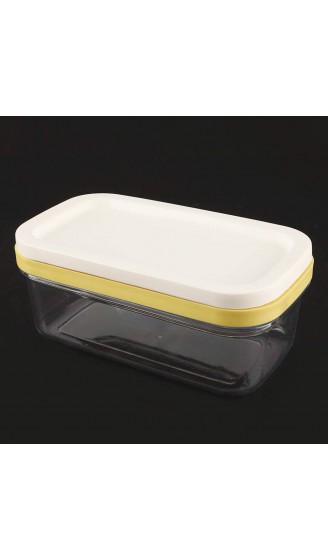 Butter Box Plastik Butter Dish Butter Keeper mit Deckel und Cutter Slicer Butter Box Cheese Keeper für Kühlschrank - B08TX24FMS4
