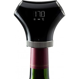 CLIMADIFF Intelligente Weinpumpe + 2 Stöpsel – Automatische Abschaltung – Wiederaufladbar über USB – Machen Sie den Wein aus Ihren Offenen Flaschen Länger Haltbar - B07NVNJK4Z8