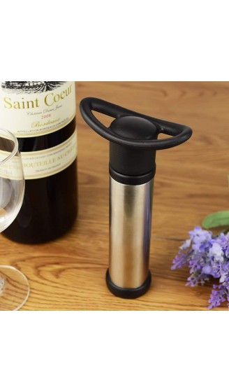 Ducomi VinoVeritas Vacuum Wine Saver Pump + 2 Stopfen Manuelle Flaschenpumpe Professionelle Luftansaugung - B07F1WK2LH7