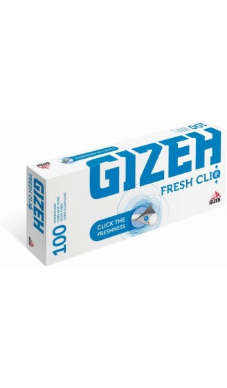 500 5x100 GIZEH Fresh CliQ Hülsen Filterhülsen Zigarettenhülsen - B01GKBZ6XIJ