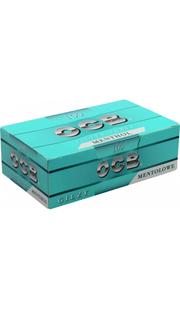 500 5x100 OCB® Menthol Hülsen Filterhülsen Zigarettenhülsen - B01LX38UQFV