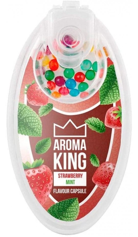 Aroma King Aroma King Aromakapseln Strawberry Mint - B08TWZLWW9T