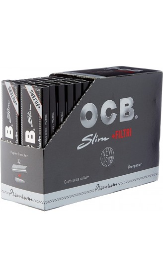 OCB 15448 Zigarettenpapier Schwarz - B00Q5K6FNAM