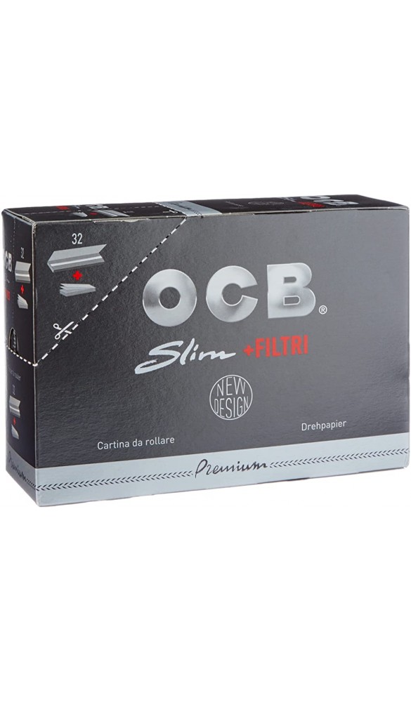 OCB 15448 Zigarettenpapier Schwarz - B00Q5K6FNAM