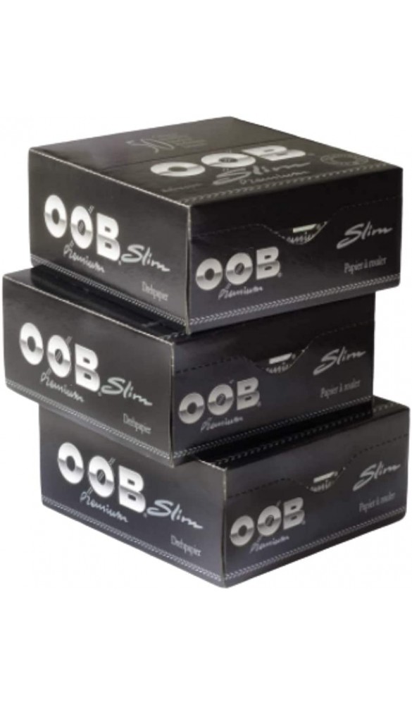 OCB Premium Slim Zigarettenpapier King Size x 50-3 Boxes - B00KXAYK5S1
