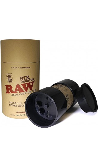 RAW 18319 Six Shooter Filler for King Size Cones Kunststoff - B07JJNS8QLF