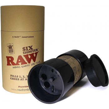 RAW 18319 Six Shooter Filler for King Size Cones Kunststoff - B07JJNS8QLF