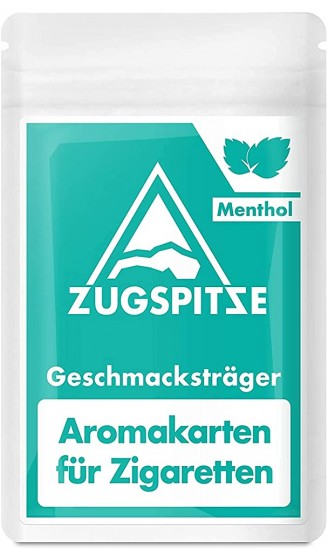 ZUGSPITZE 30 Menthol Aroma-Karten für Zigaretten oder Tabak – Die Alternative zu Menthol-Kugeln Kapseln & Hülsen Menthol aus 100% natürlicher japanischer Minze - B08DHNM3KP6