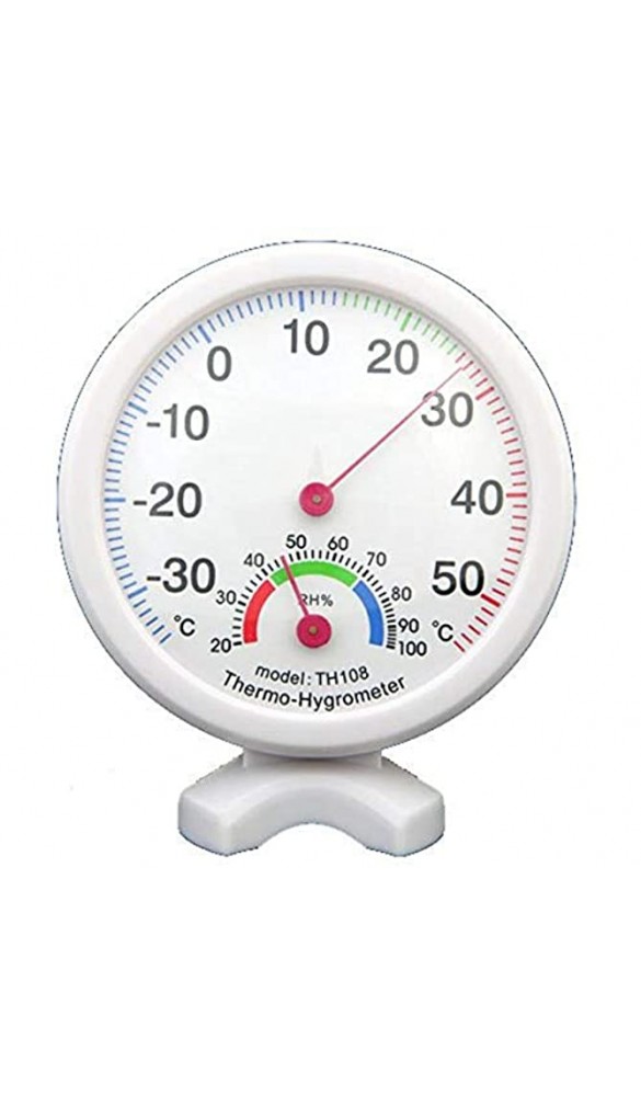 CUHAWUDBA Thermometer Hygrometer Wetterstation f. Schule Buero Fuer Zuhause Schule Buero Gaestehaus Fabrik - B07N3ZY5CX8