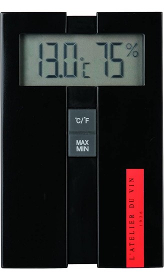 L'Atelier du Vin 095225-4 Digitales Hygro- Thermometer - B001TIBFM4T