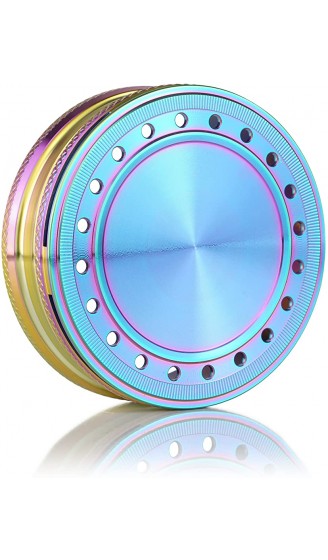 Mata Leon Kohleaufsatz Rainbow mit Cuts für Phunnel | Edelstahl HMD Hookah Device Smokebox - B09SZLWYWJG